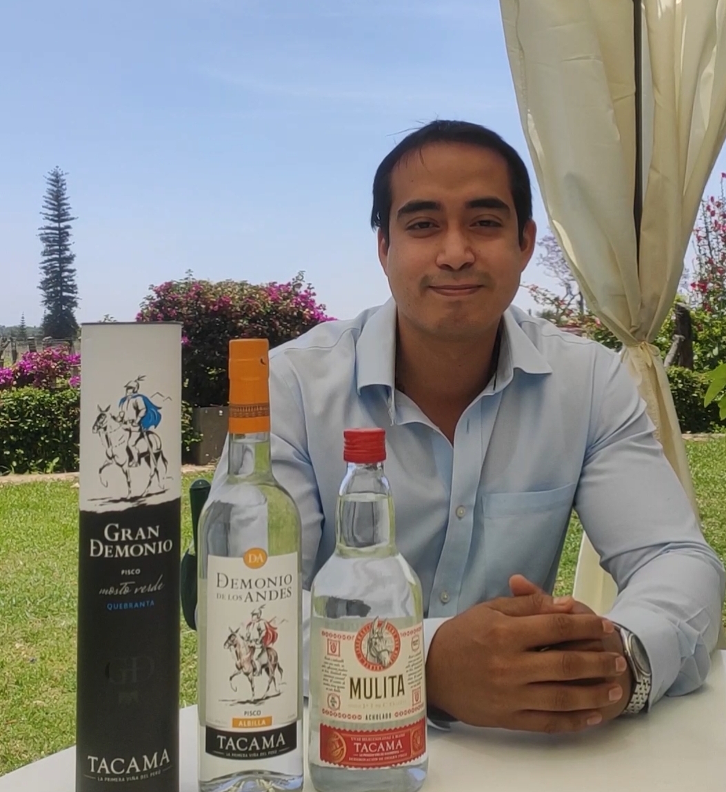 Armando Ponce Rojas at Viña Tacama