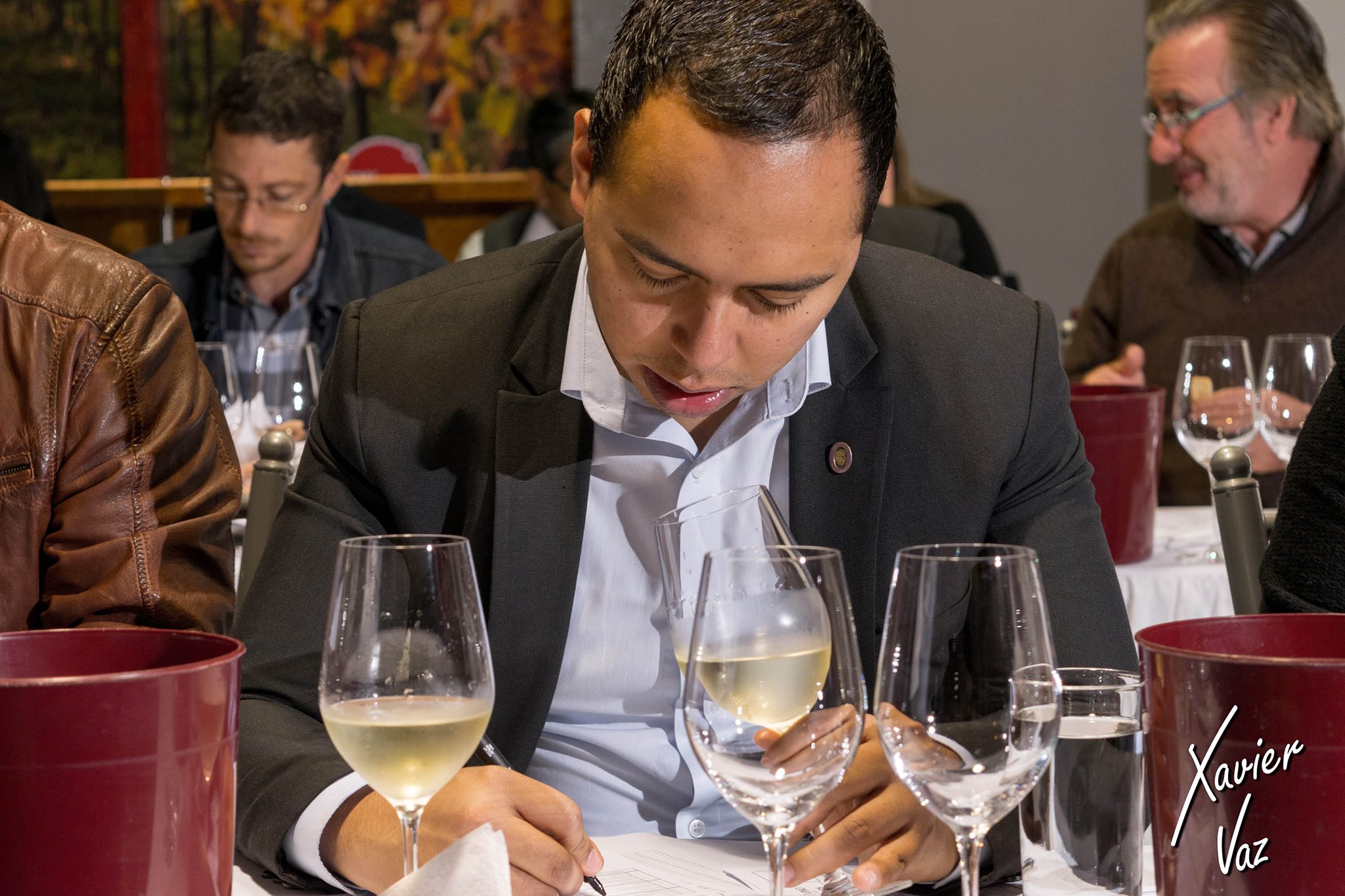 Diego Cruz Gates Judging Wines