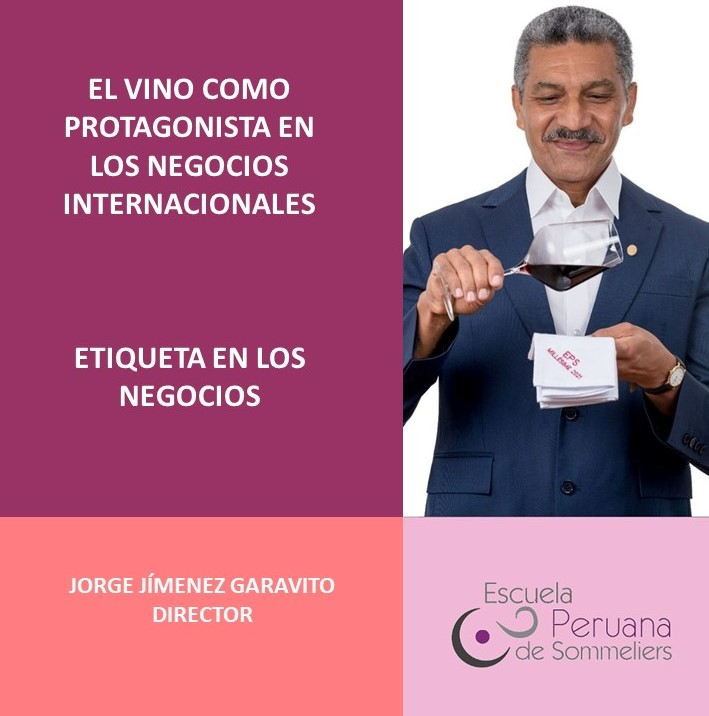 Jorge Jiménez Director of Escuela Peruana de Sommeliers