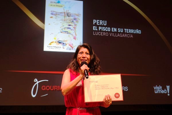 Lucero Villagarcía at Gourmand Awards 2022